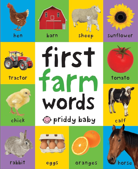 First farm words (Priddy Books)