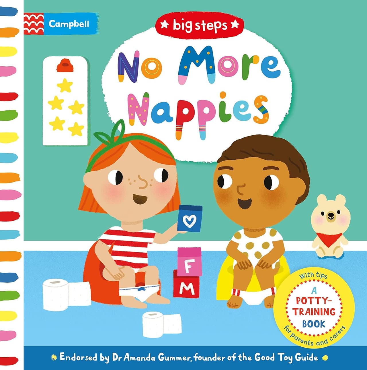 Big Steps. No More Nappies