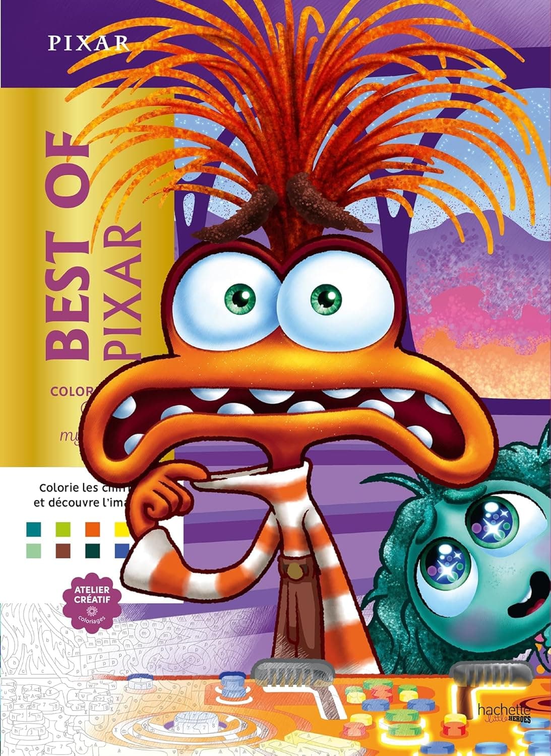 Coloriages Mysteres. Best of PIXAR