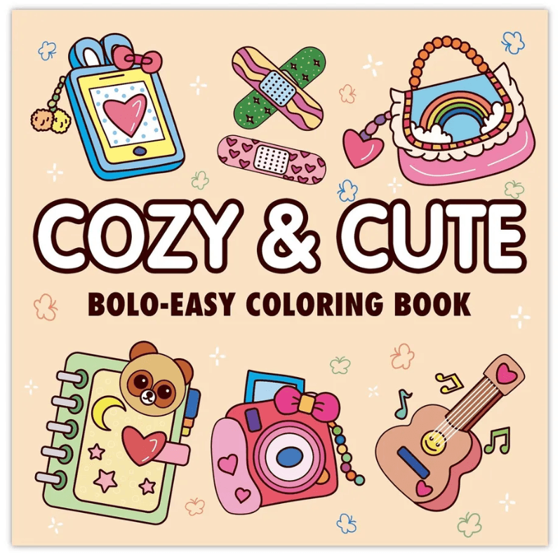 Cozy&Cute. Раскраска