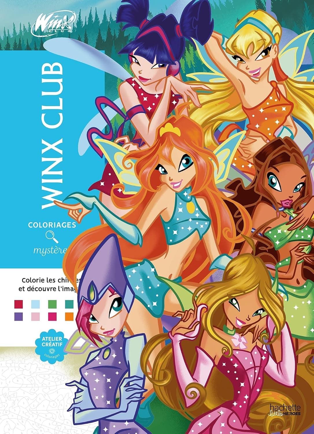 Coloriages Mysteres. Winx Club
