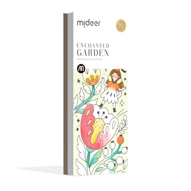 Mideer. Watercolour Painting. Enchanted Garden