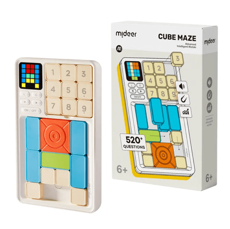 Mideer. Advanced Intelligent Klotski. Cube Maze