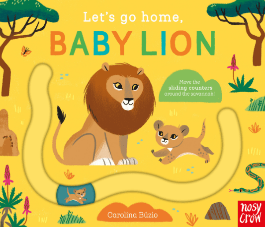 Let's go home: Baby Lion