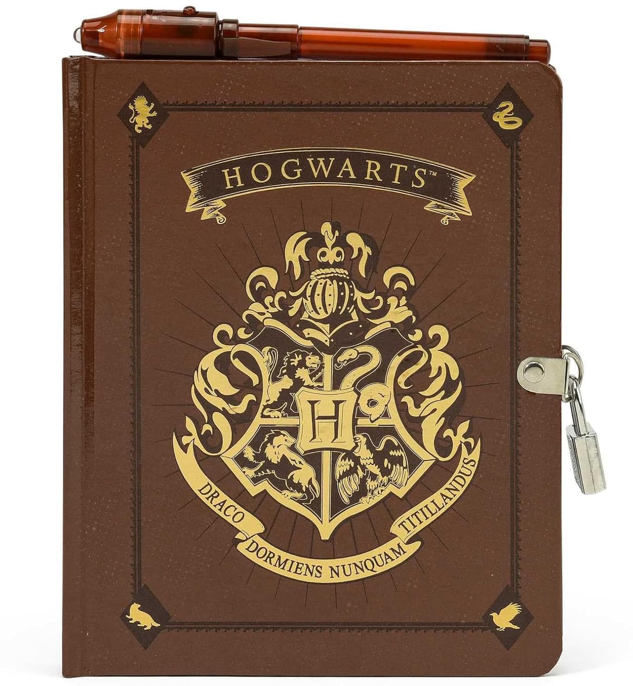 Harry Potter: Hogwarts Lock & Key Diary (Invisible Ink Pen)