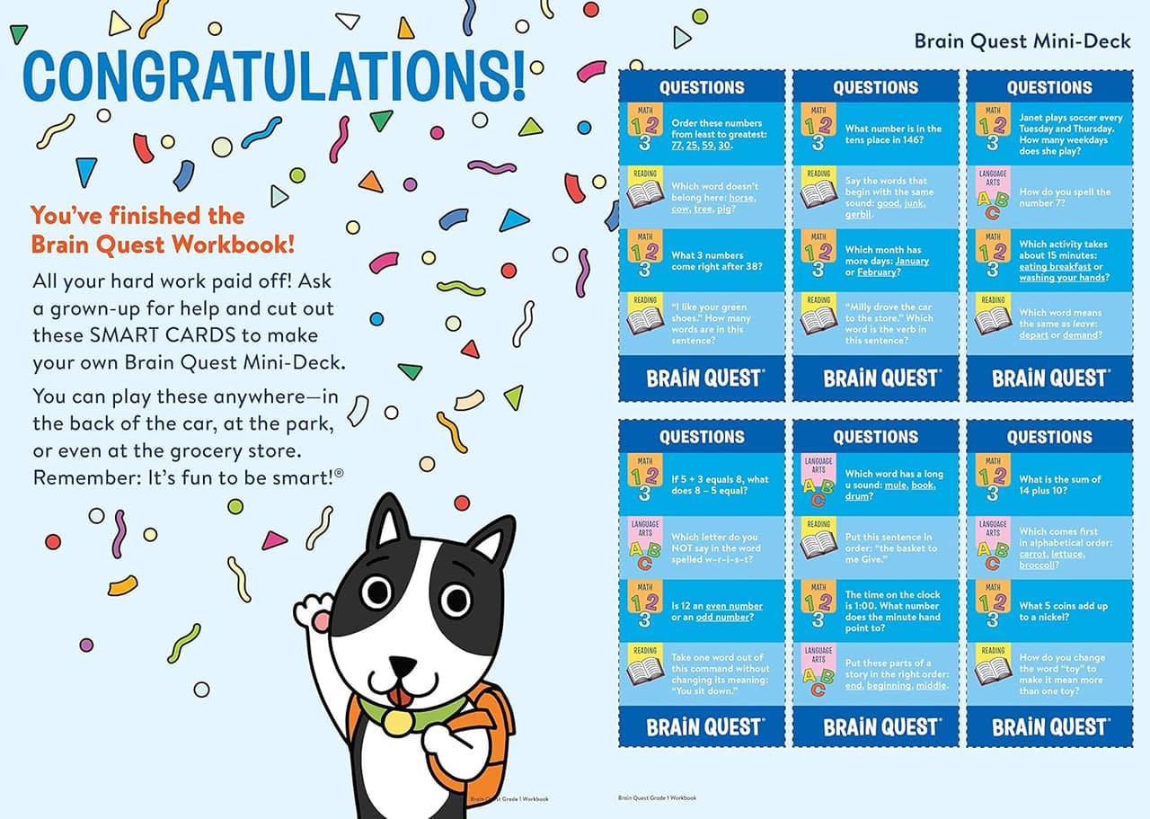 Brain Quest. Grade 1. Ages 6-7