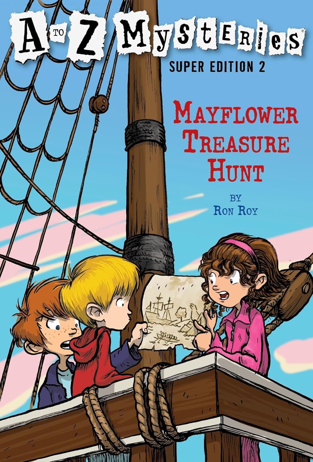A to Z Mysteries. Mayflower Treasure Hunt