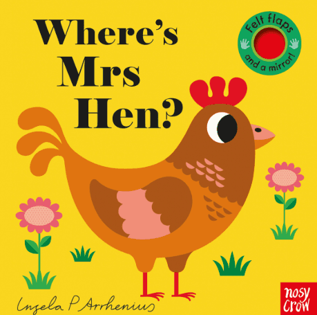 Where’s Mr. Hen? Nosy crow