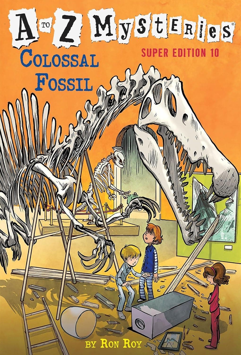 A to Z Mysteries. Colossal Fossil
