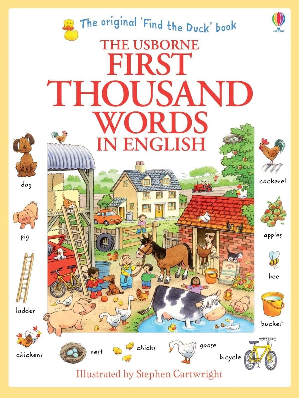 First thousand words in English - Usborne
