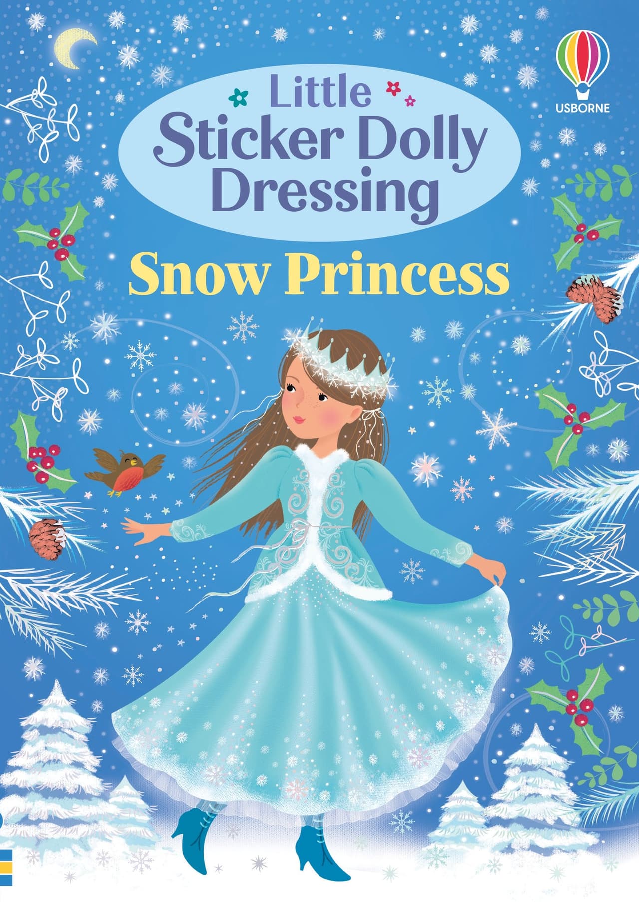 Little Sticker Dolly Dressing. Snow Princess