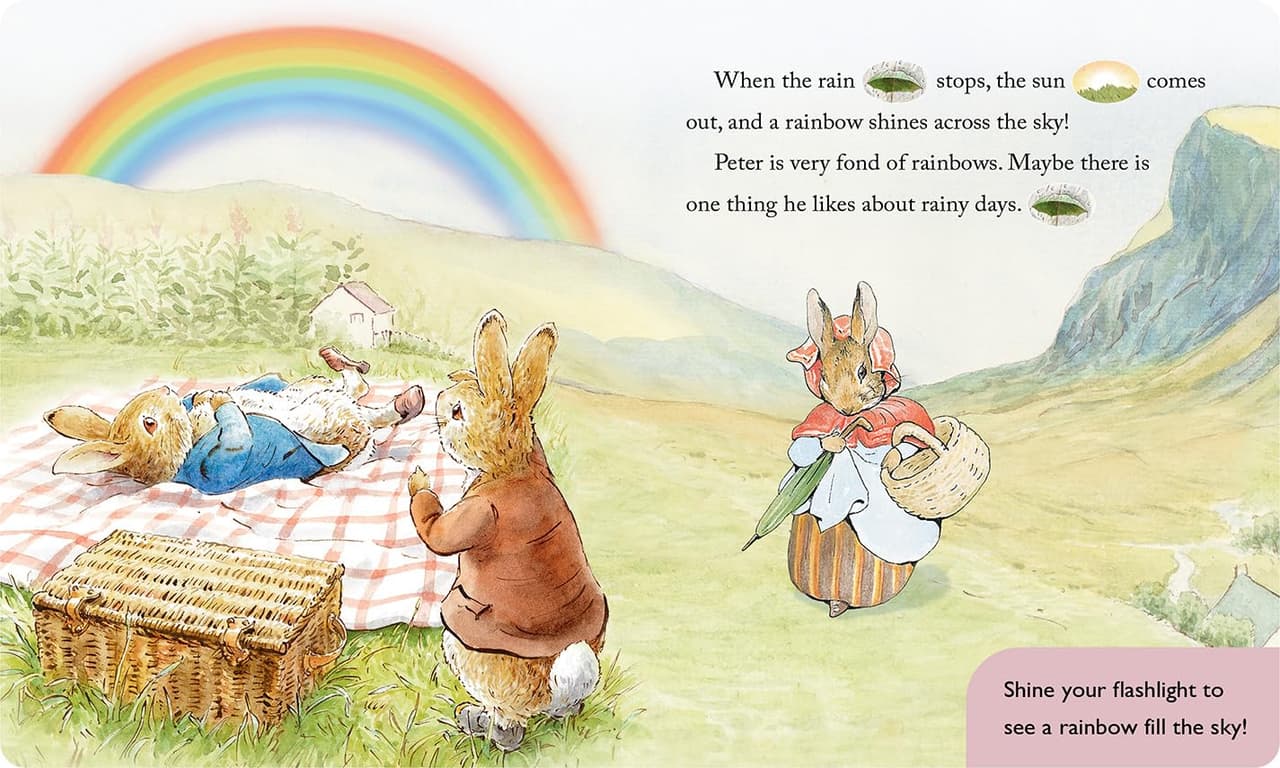 Glow Book with Flaps and Box: Peter Rabbit