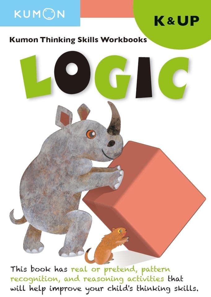 Kumon. Thinking Skills Workbooks. K&Up. Logic