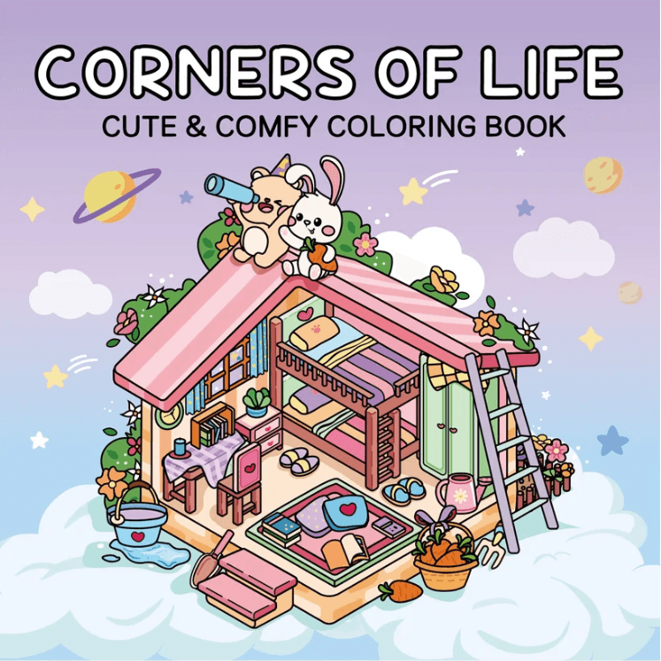 Corners of Life. Раскраска