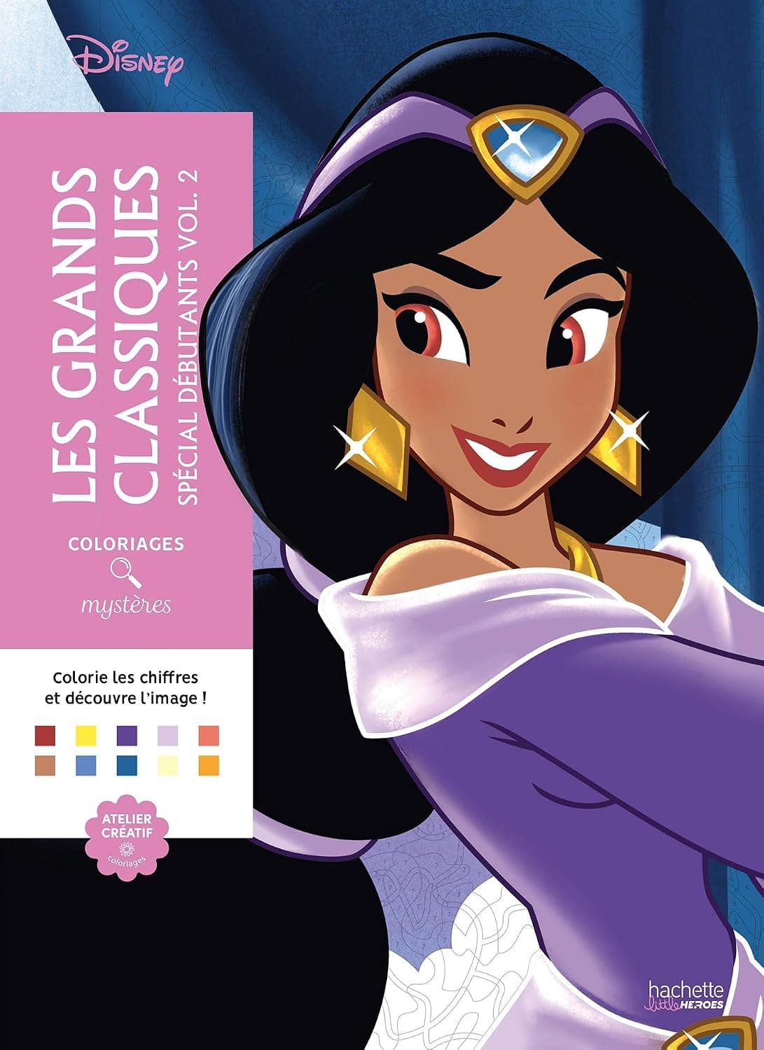 Coloriages Mysteres Disney. Les Grands Classiques. Special debutants. Tome 2