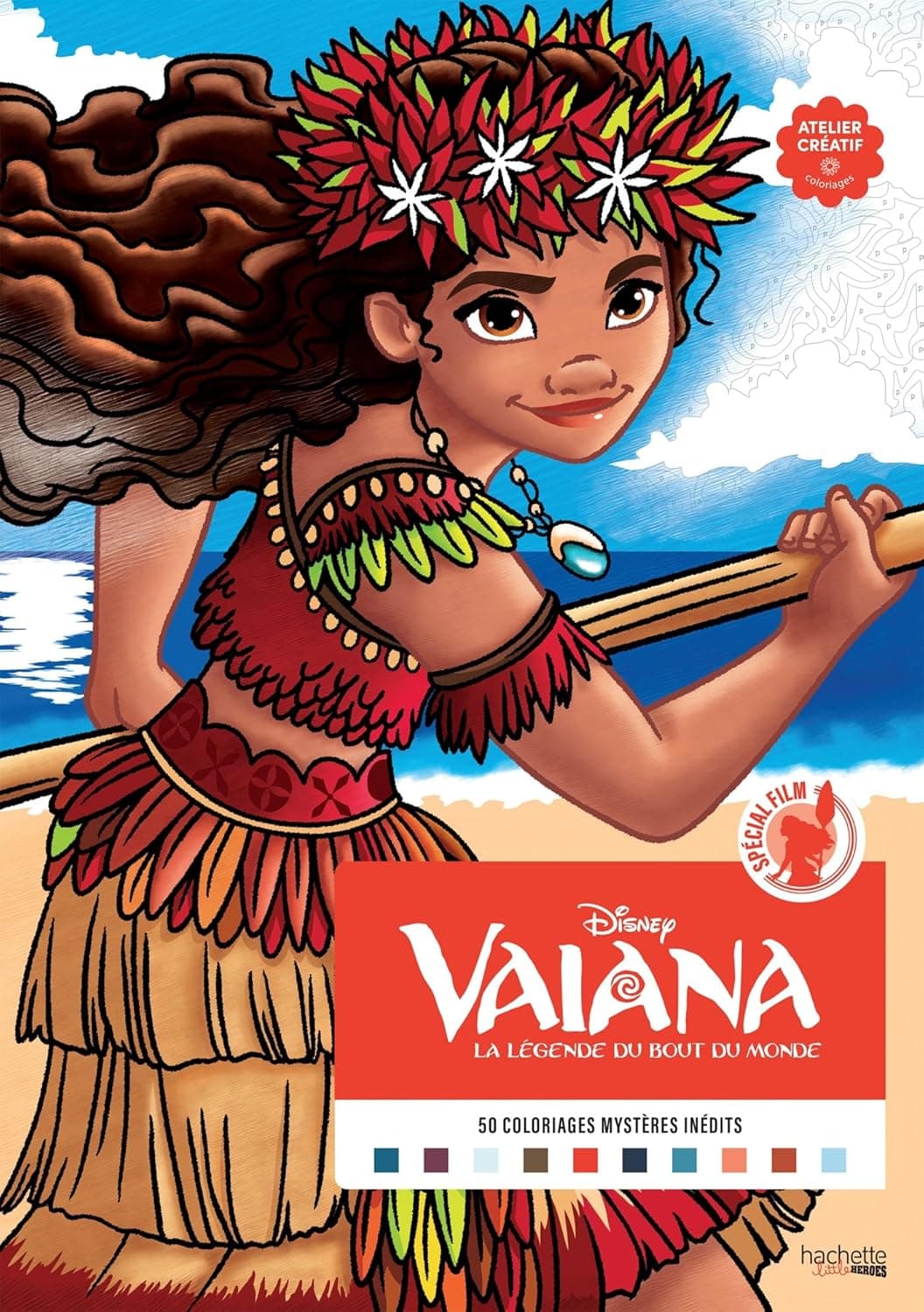 Vaiana - Coloriage mysteres Disney