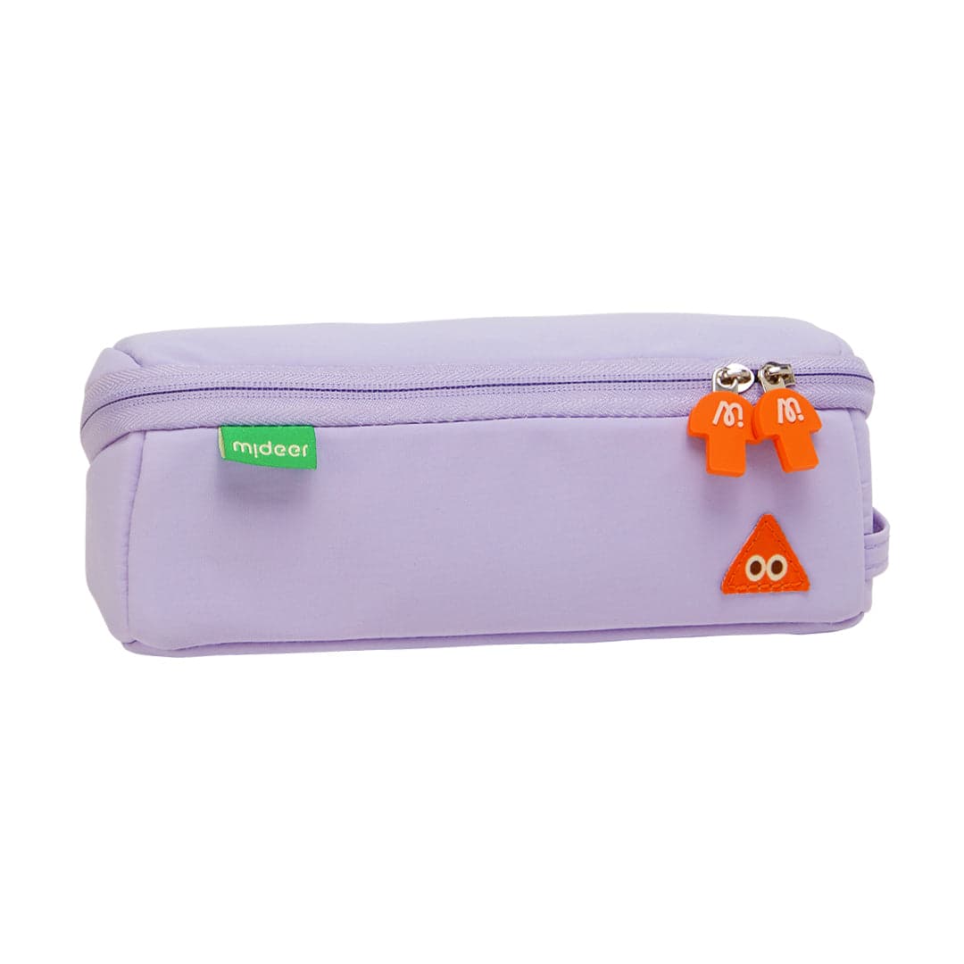 Mideer. Multi-Functional Toast Pencil Case. Taro Purple