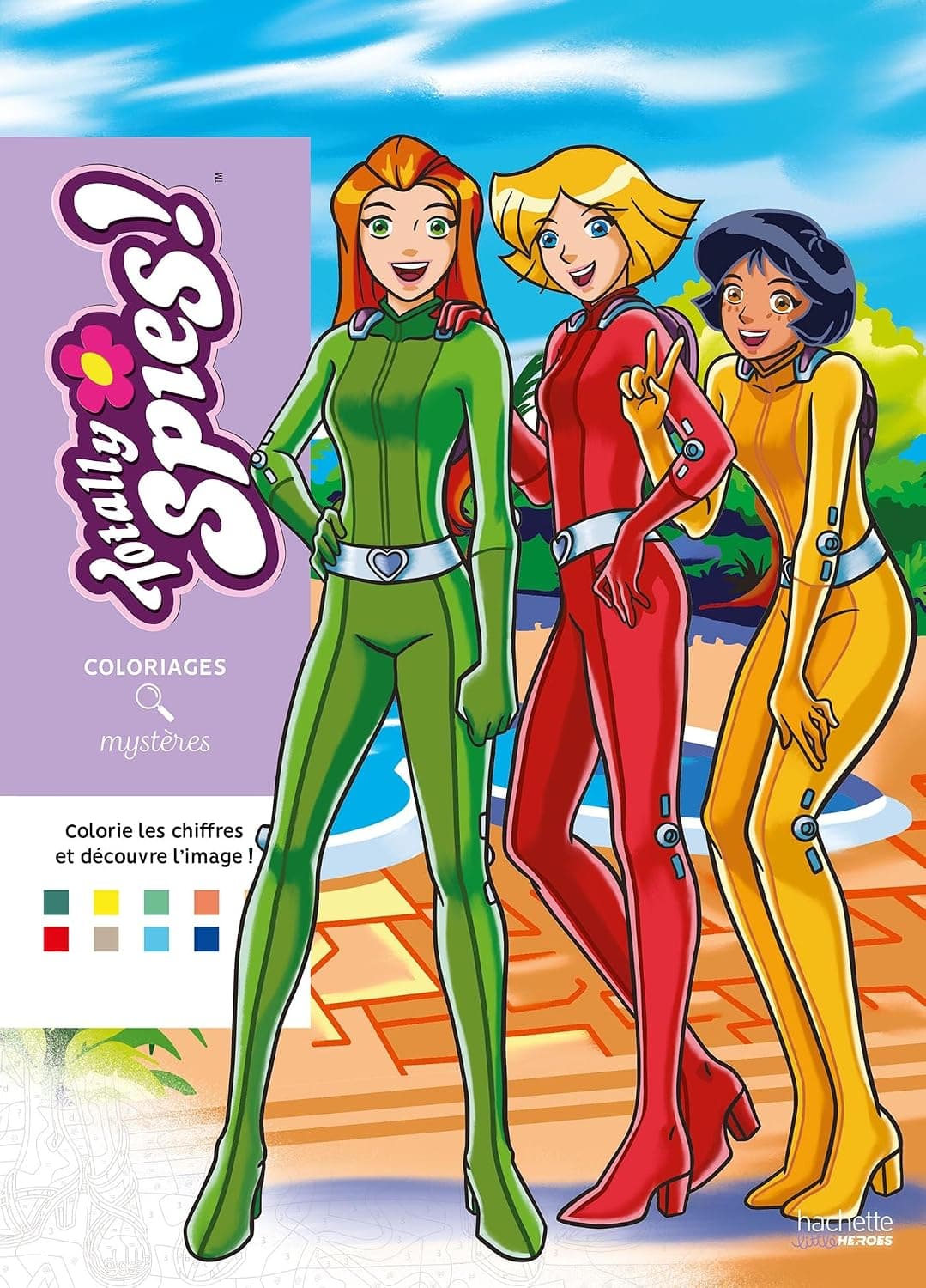 Coloriages Mysteres. Totally Spies!
