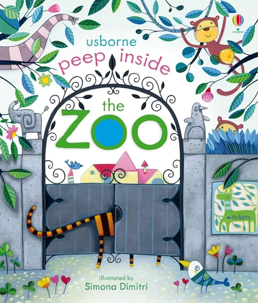 The Zoo - Peep inside (Usborne)
