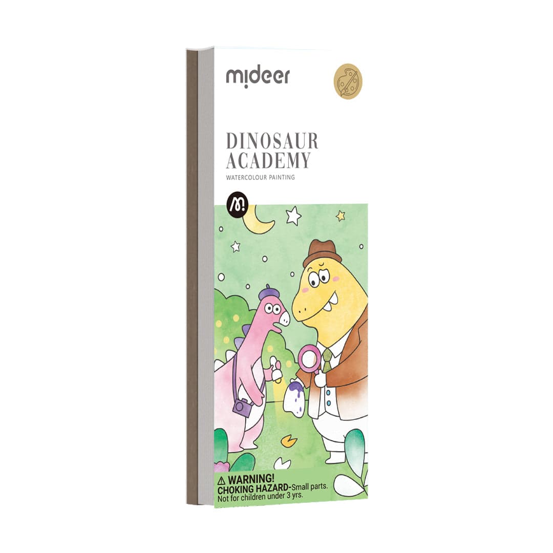 Mideer Watercolour Painting - Dinosaur Academy