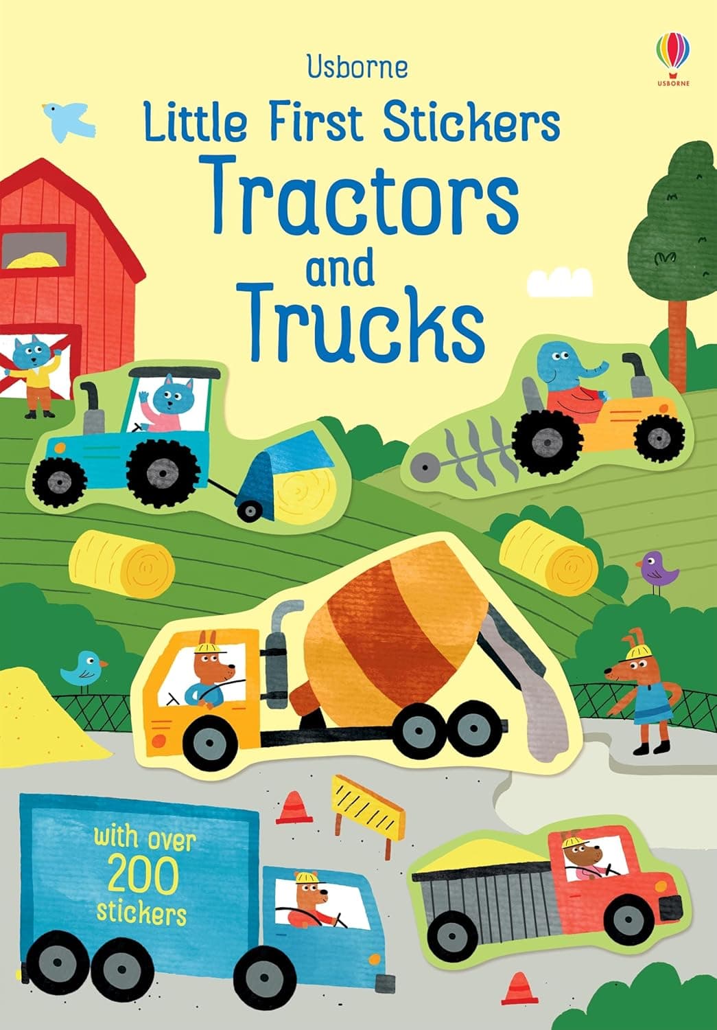 Tractors and Trucks. Little First Stickers