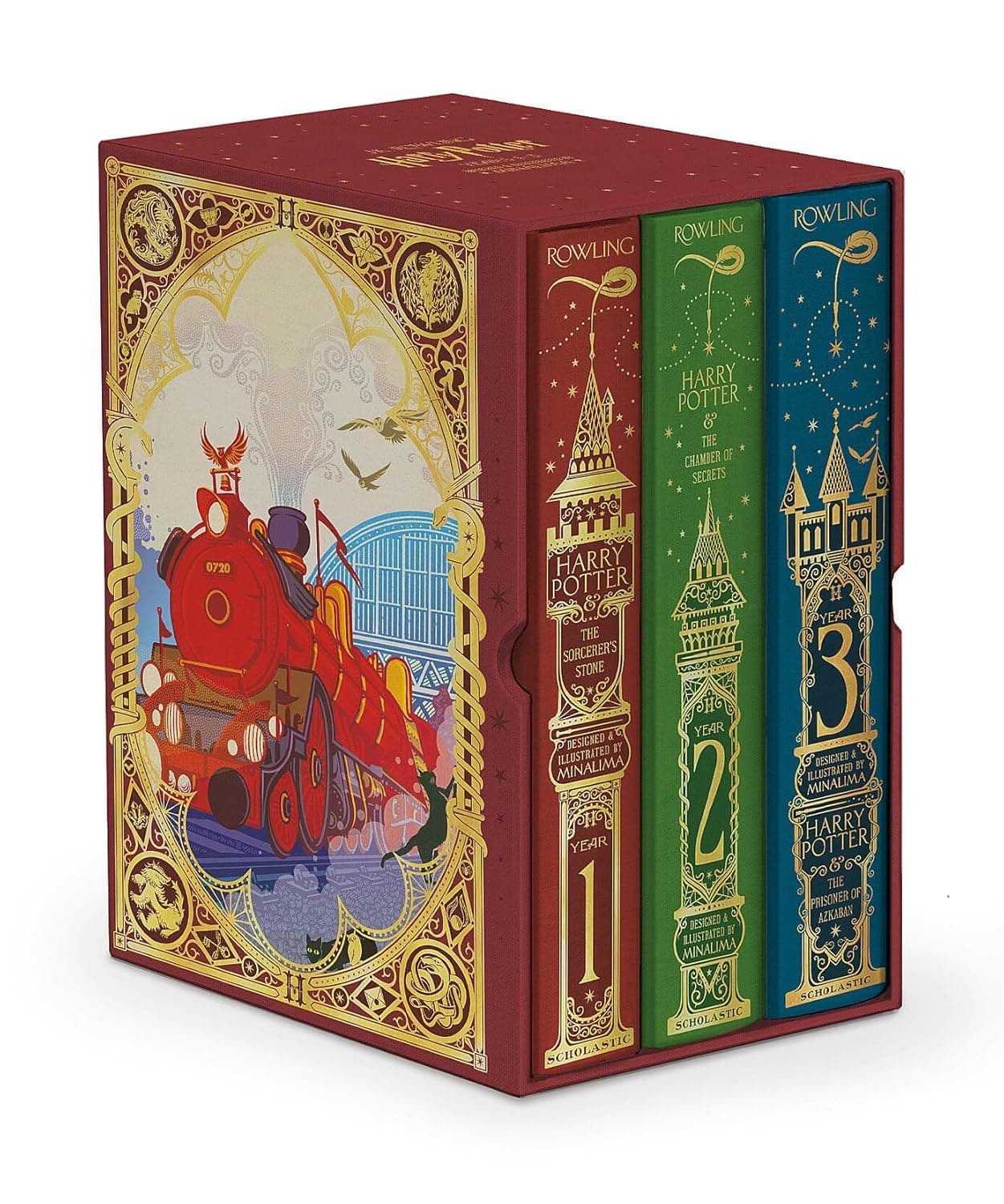 Minalima Harry Potter (3 части подарочный набор)