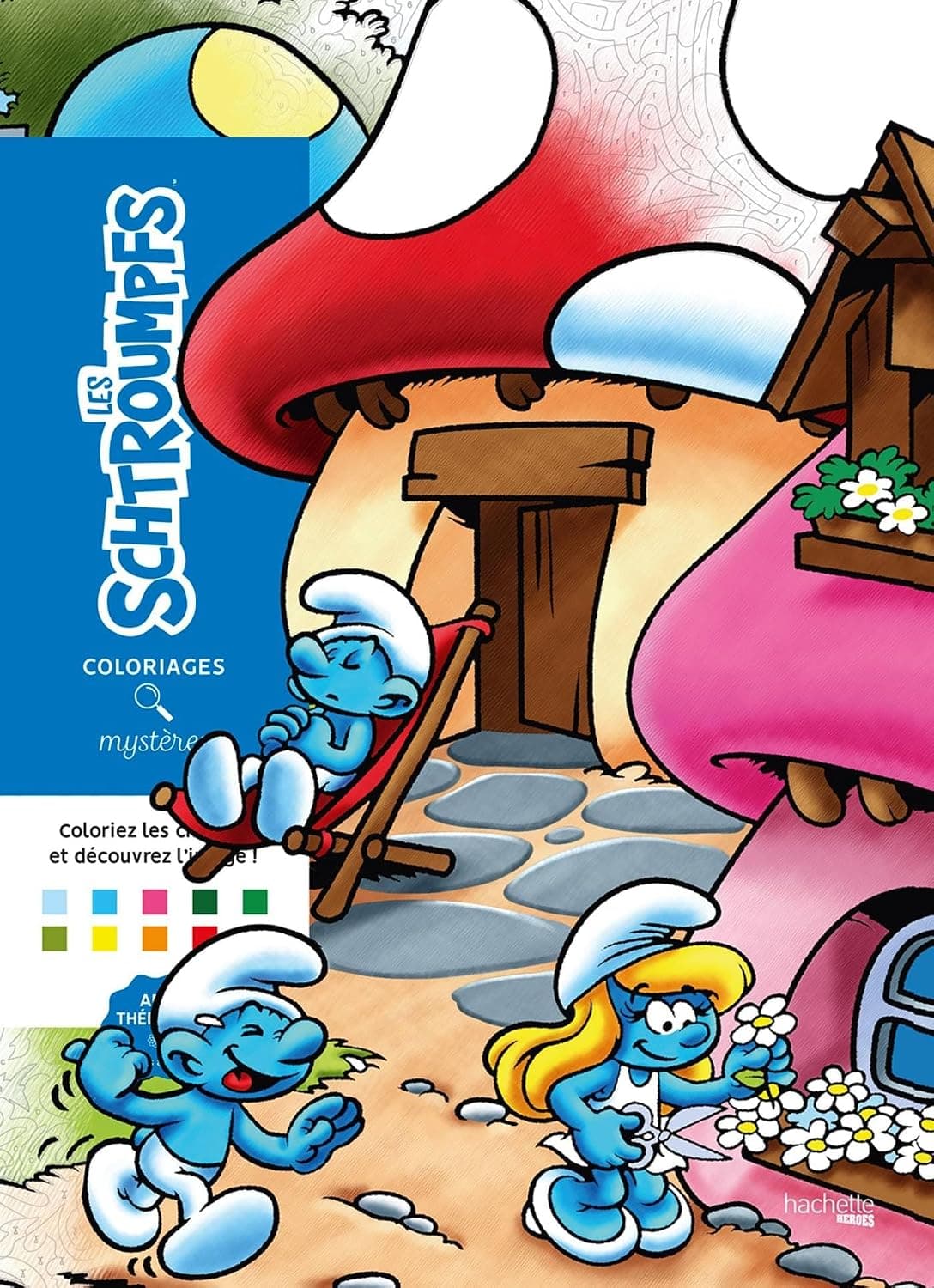 Coloriages Mysteres. Les Schtroumpfs