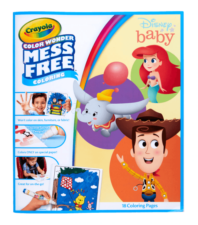 Crayola Color Wonder Mess Free coloring. Disney baby