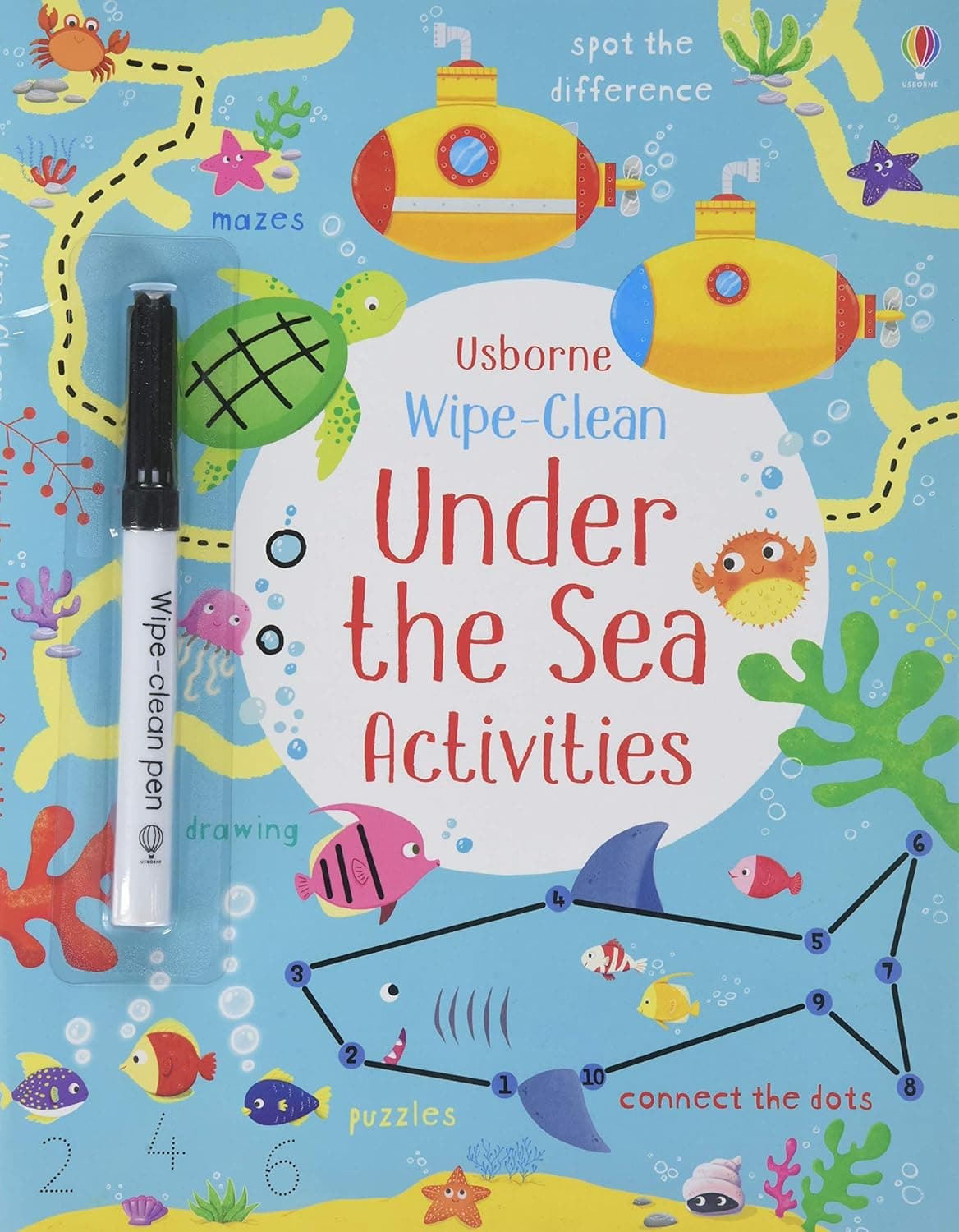 Under the sea - Usborne Early Years Wipe-clean