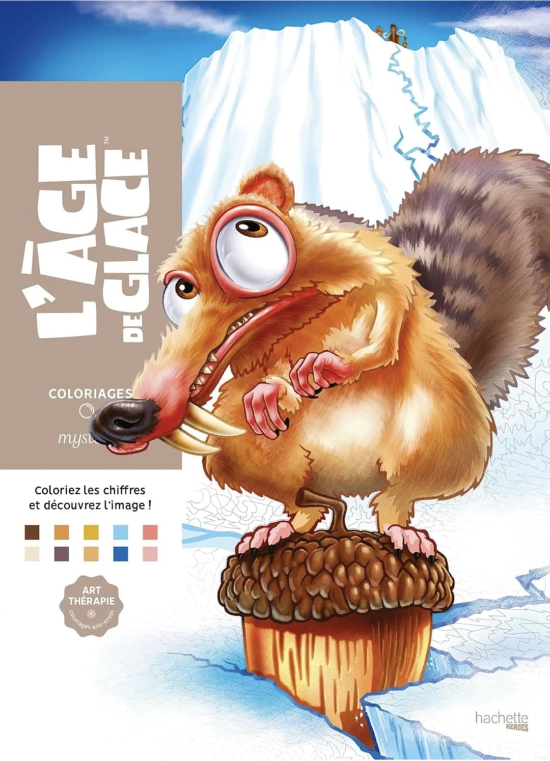 Coloriages Mysteres Disney. L’Age De Glace