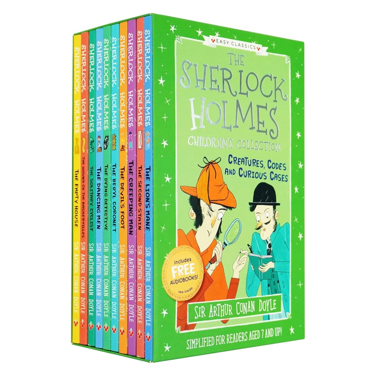 The Sherlock Holmes Children's Collection. Creatures, Codes and Curious Cases (зеленый)