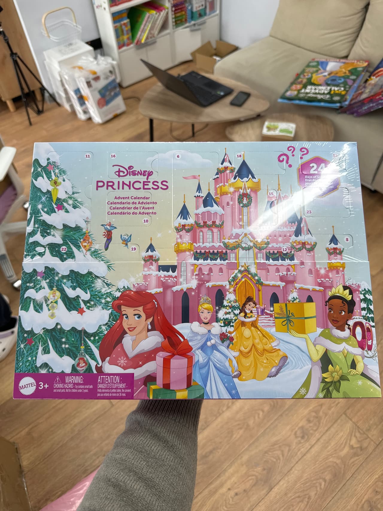 Princess Disney Advent Calendar Mattel