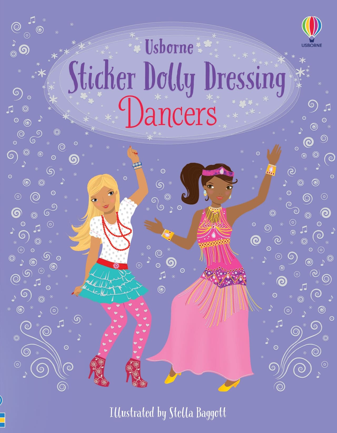 Sticker Dolly Dressing. Dancers