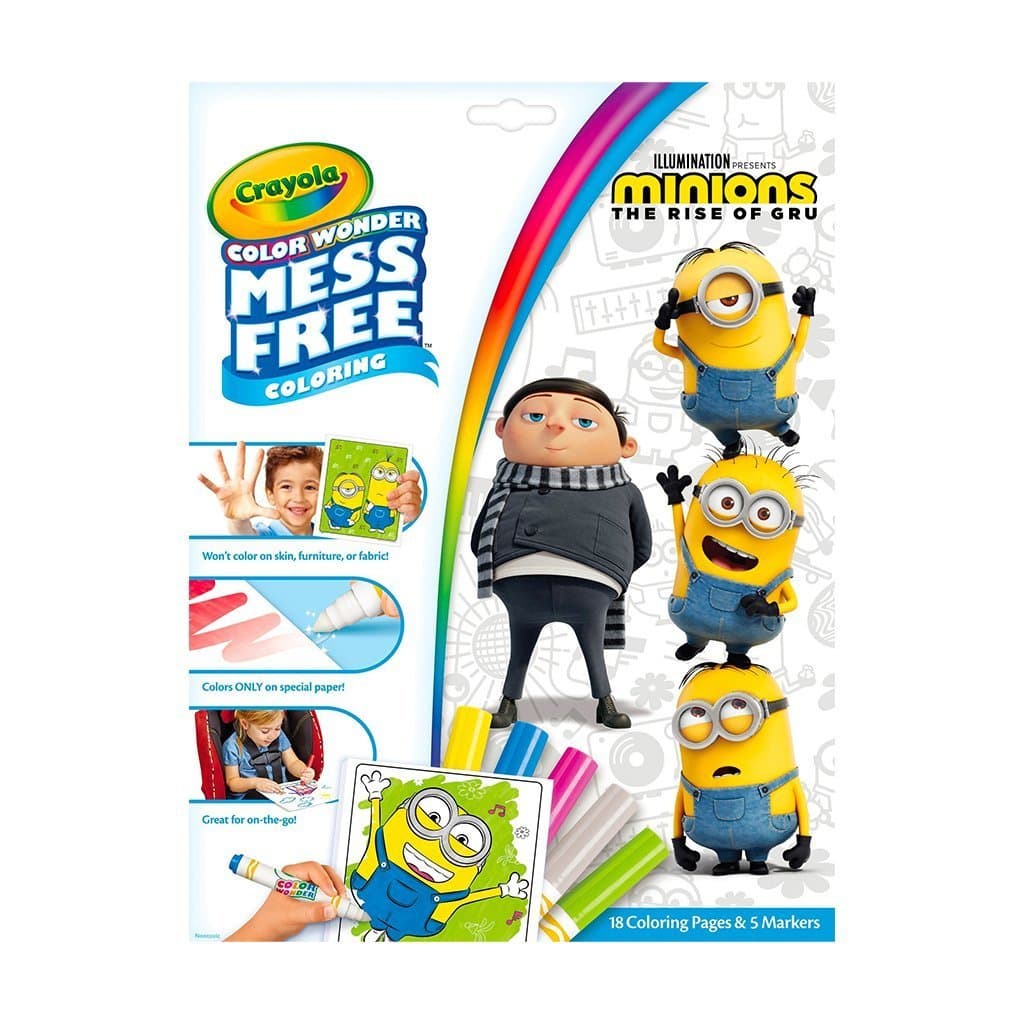 Crayola Color wonder mess free coloring. Minions