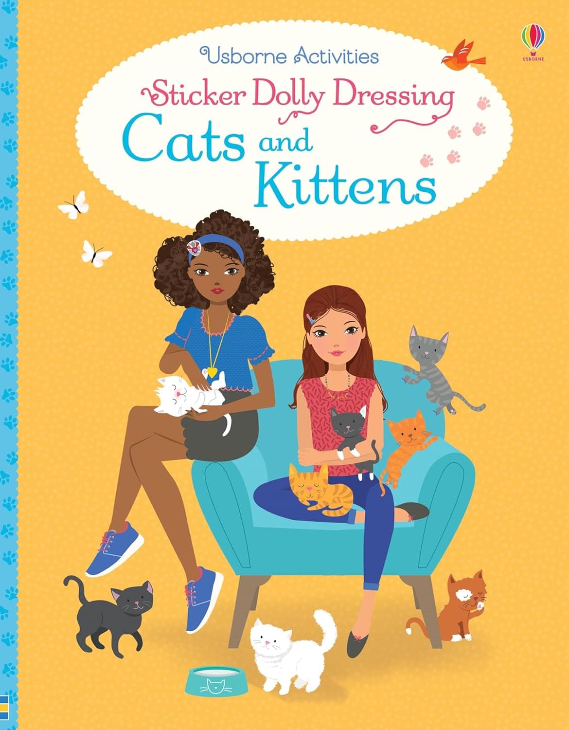 Sticker Dolly Dressing. Cats and Kittens