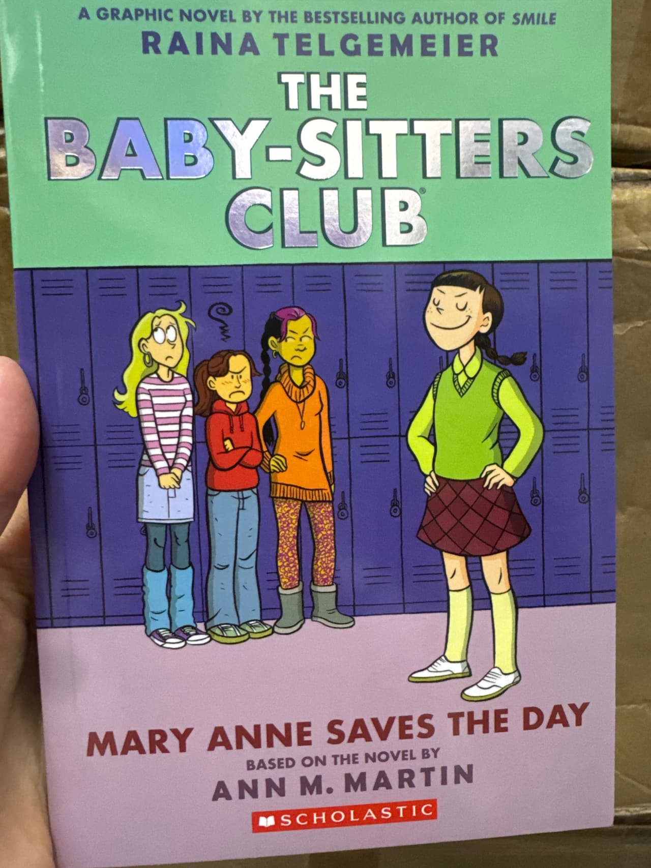The Baby sitters club “Mary Anne saves the day”
