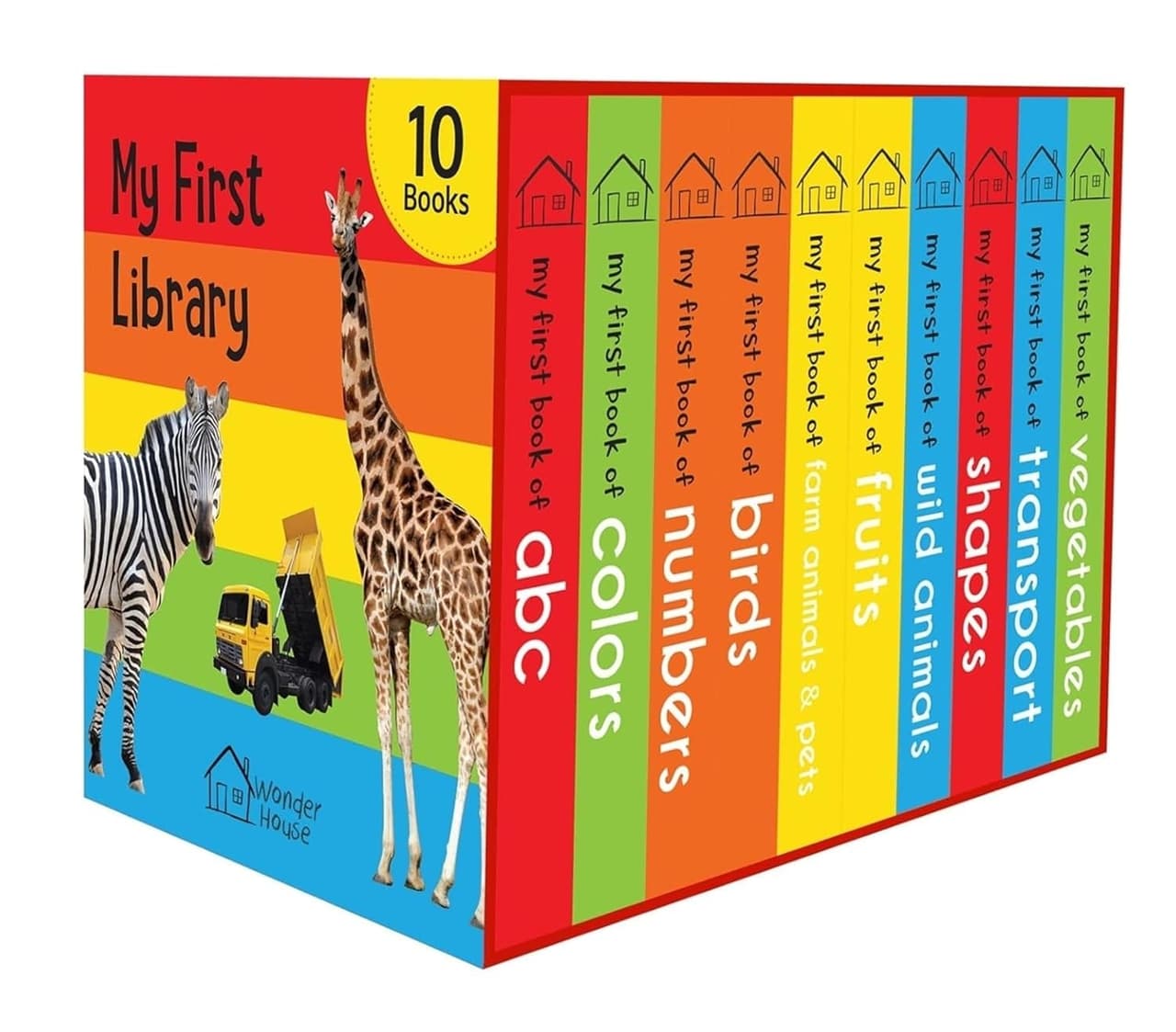 My First Library. 10 books. Transport