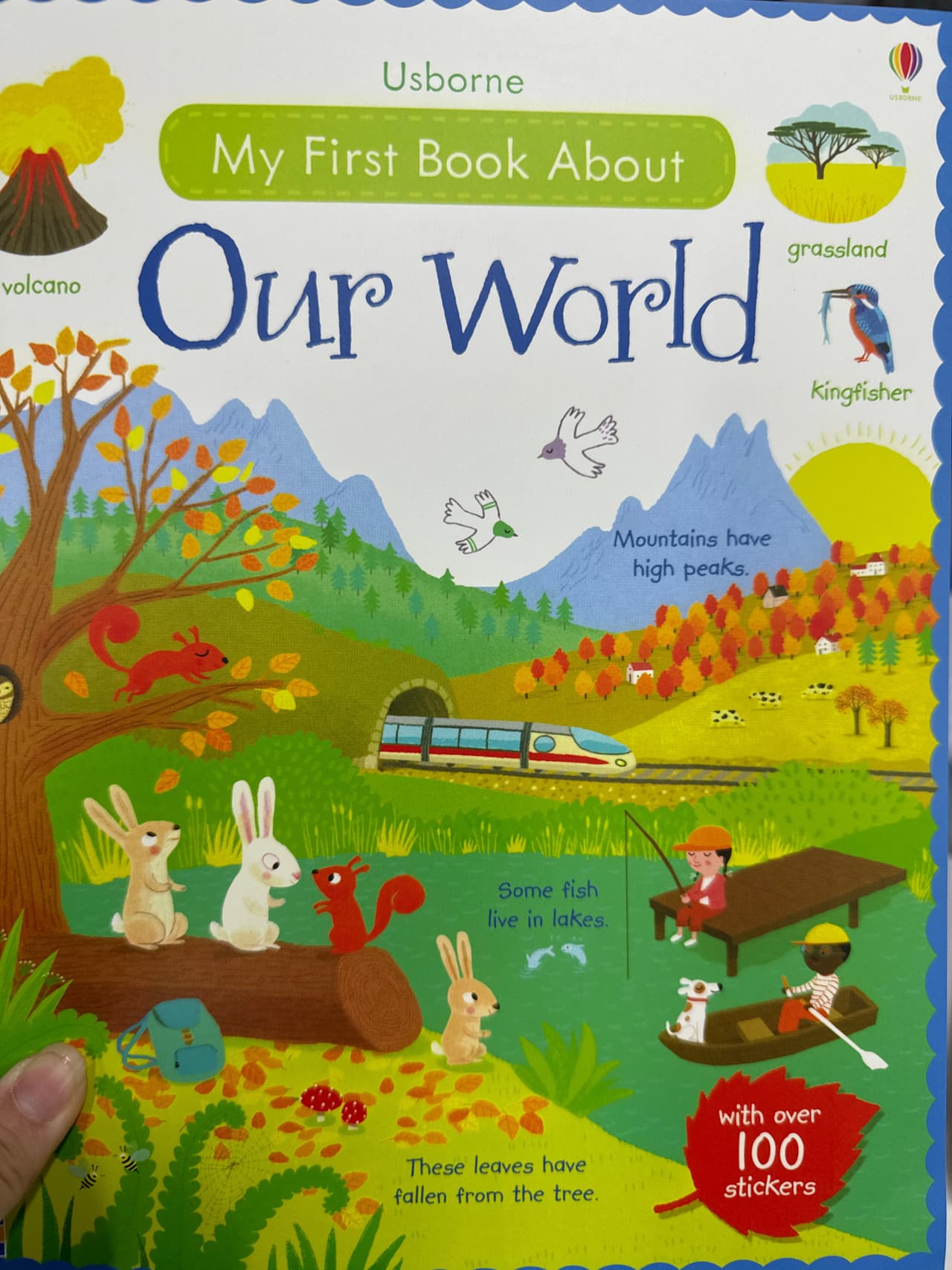 Our world (My first book about. Stickerbook)