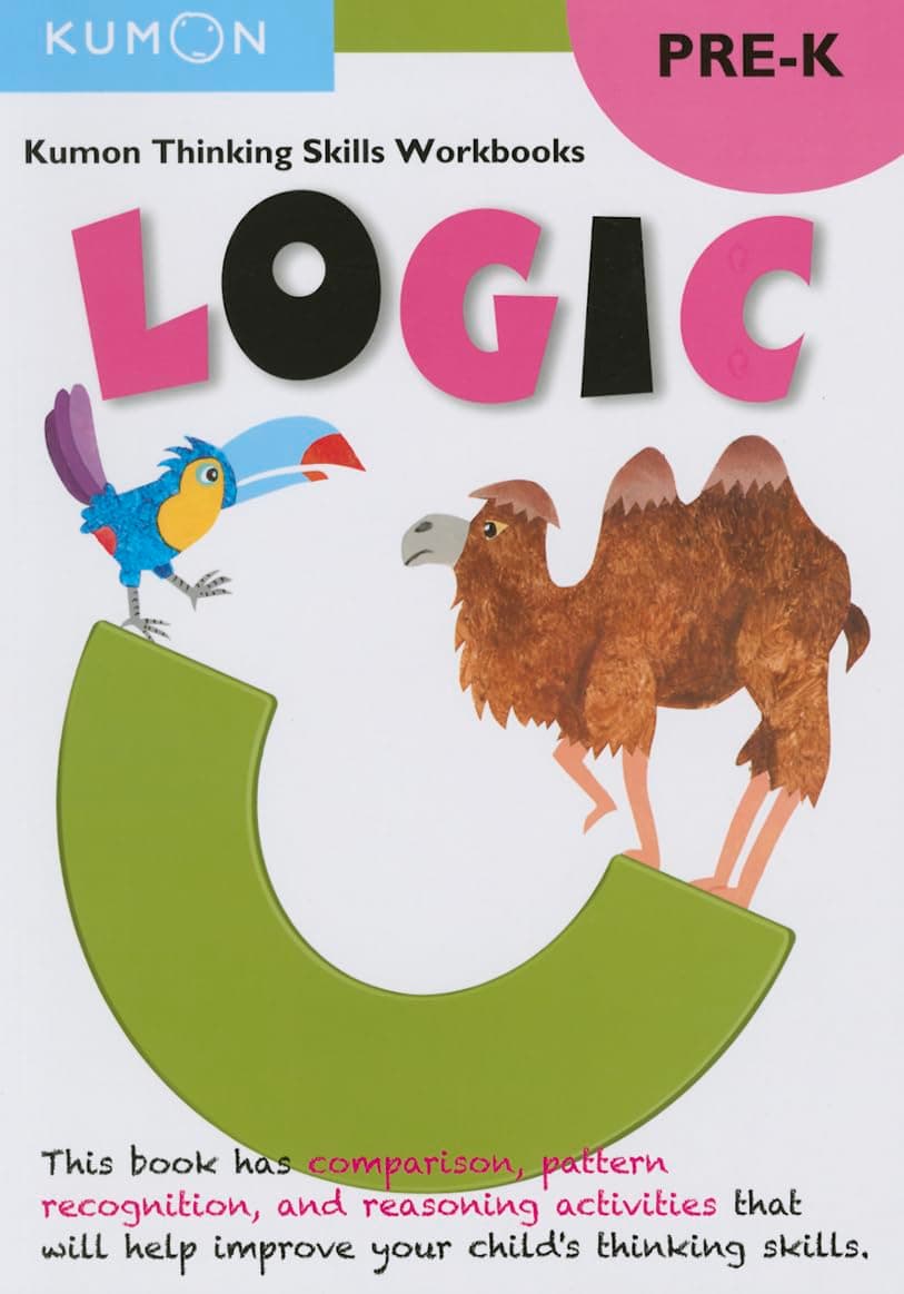 Kumon. Thinking Skills Workbooks. Pre-K&Up. Logic