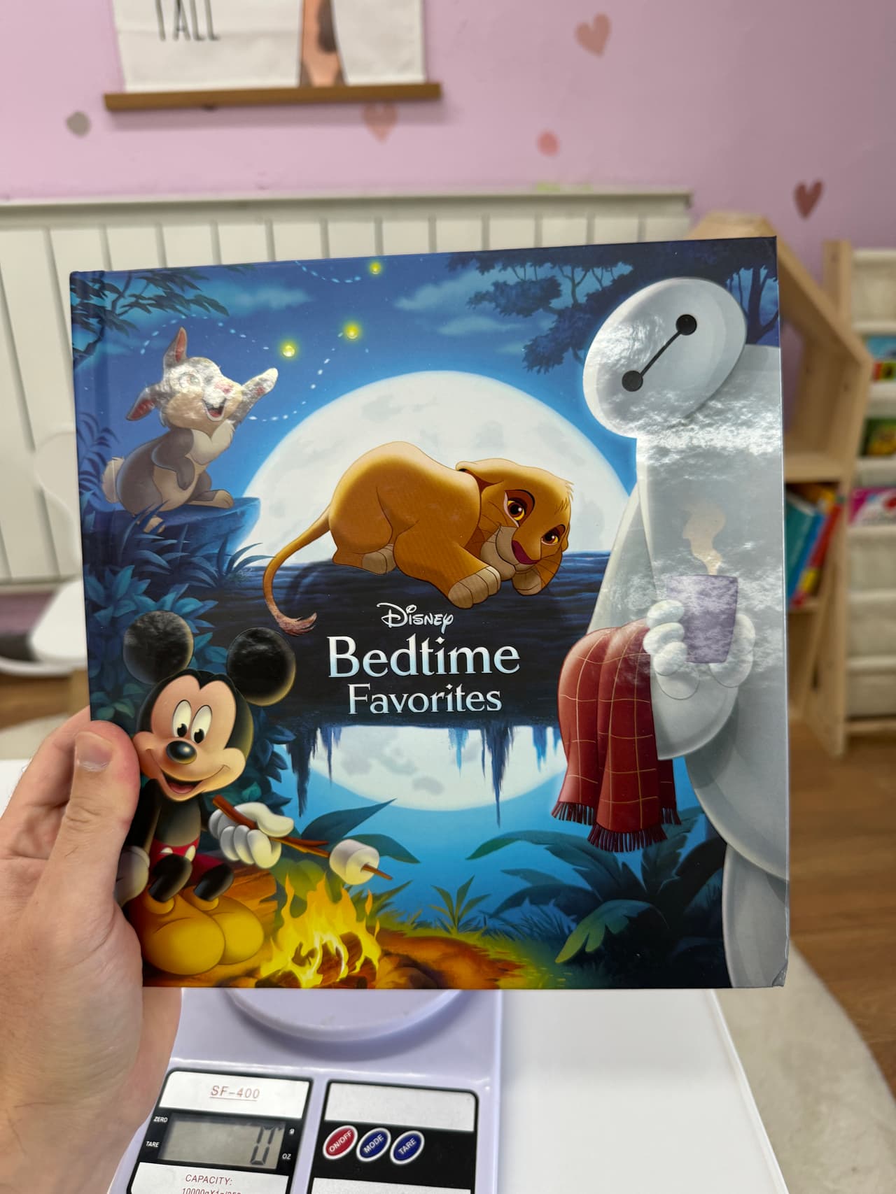 Disney bedtime favorites white man