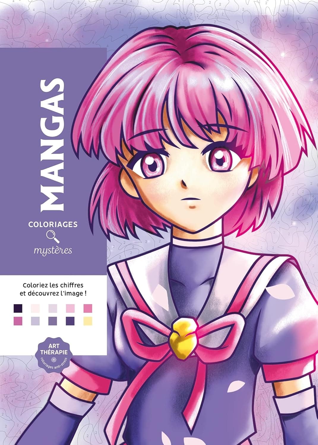 Mangas. Coloriages Mysteres