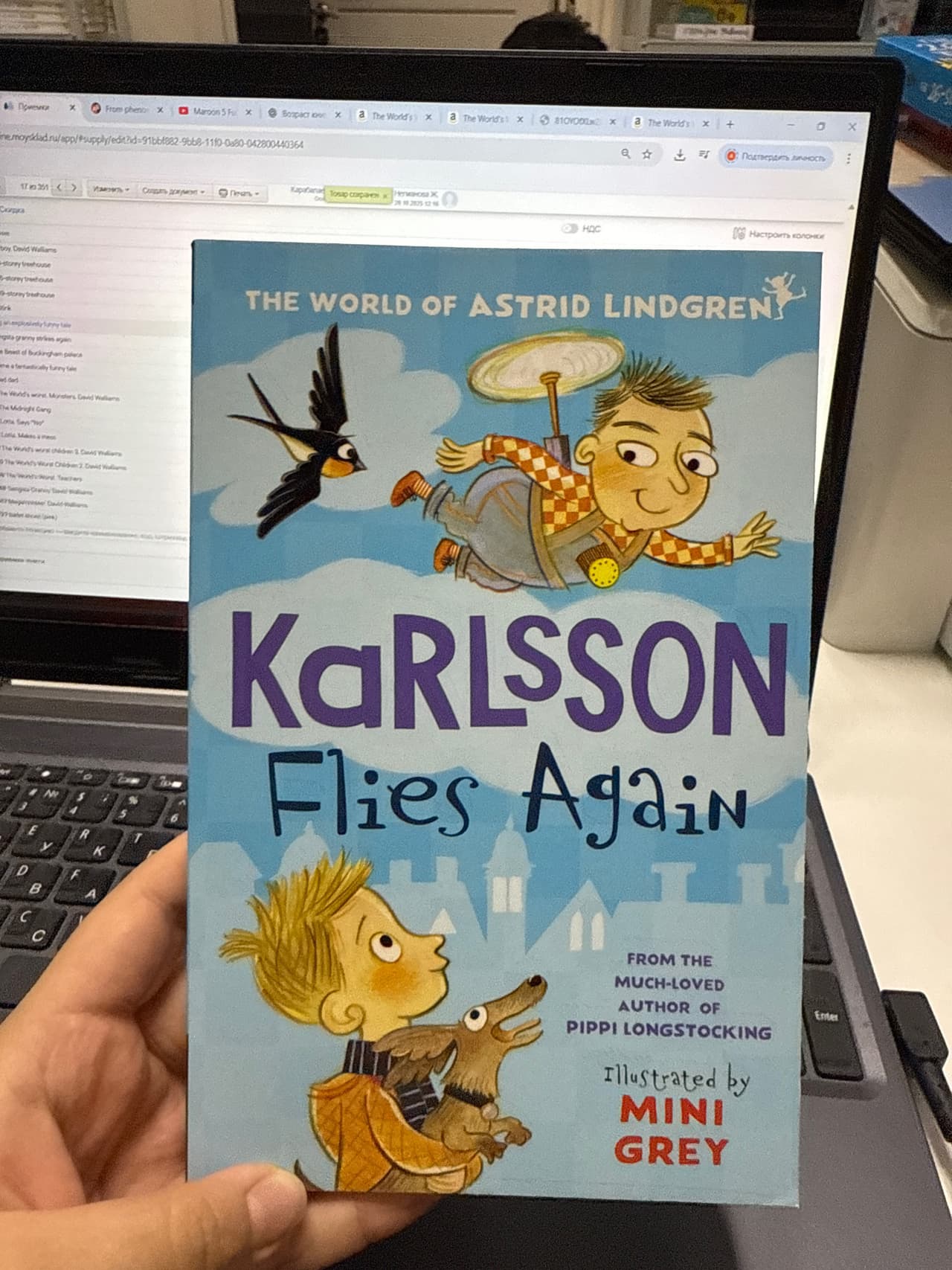 Karlsson Flies Again