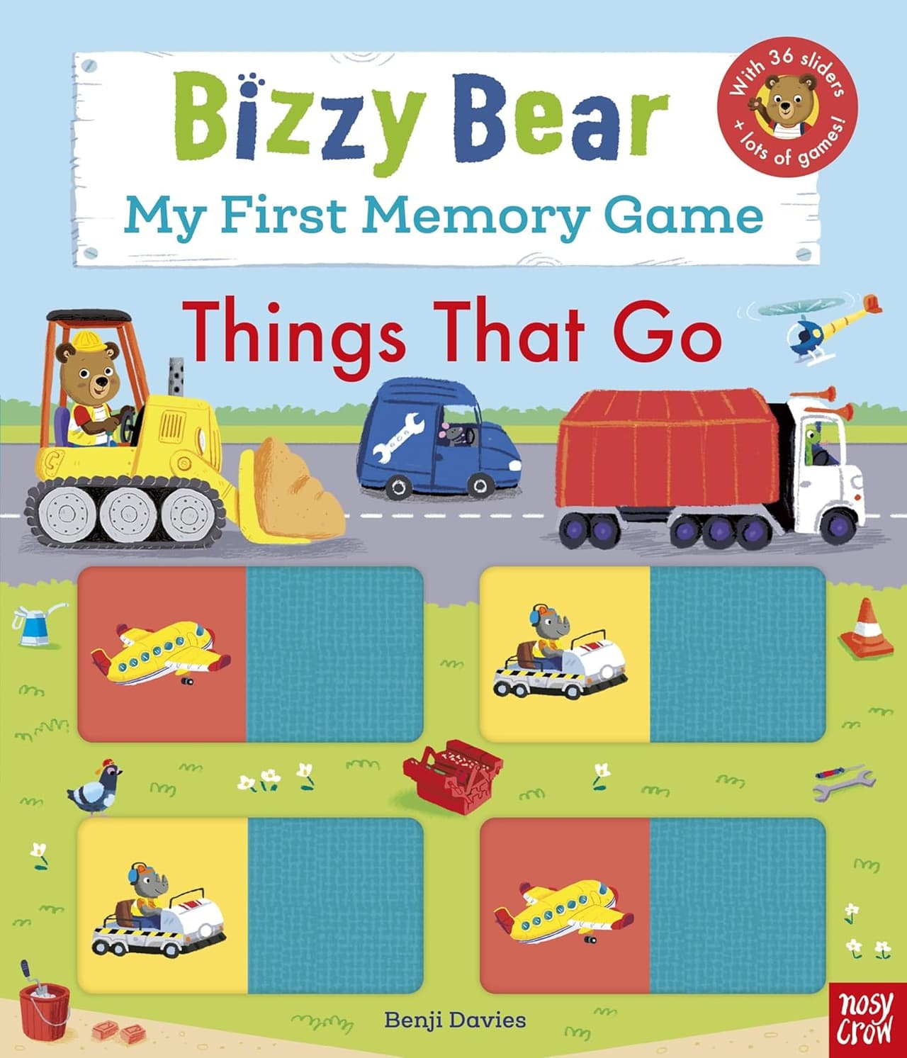 Bizzy Bear. My First Memory Game. Things That Go