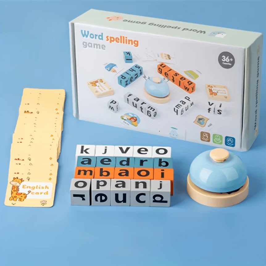 Word Spelling Game. English