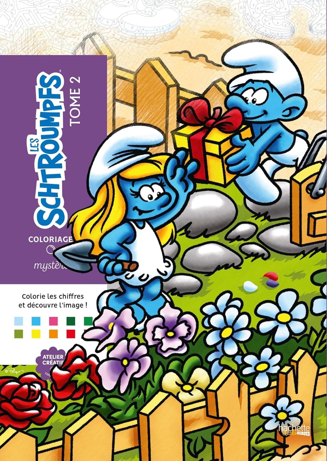 Coloriages Mysteres. Les Schtroumpfs. Tome 2