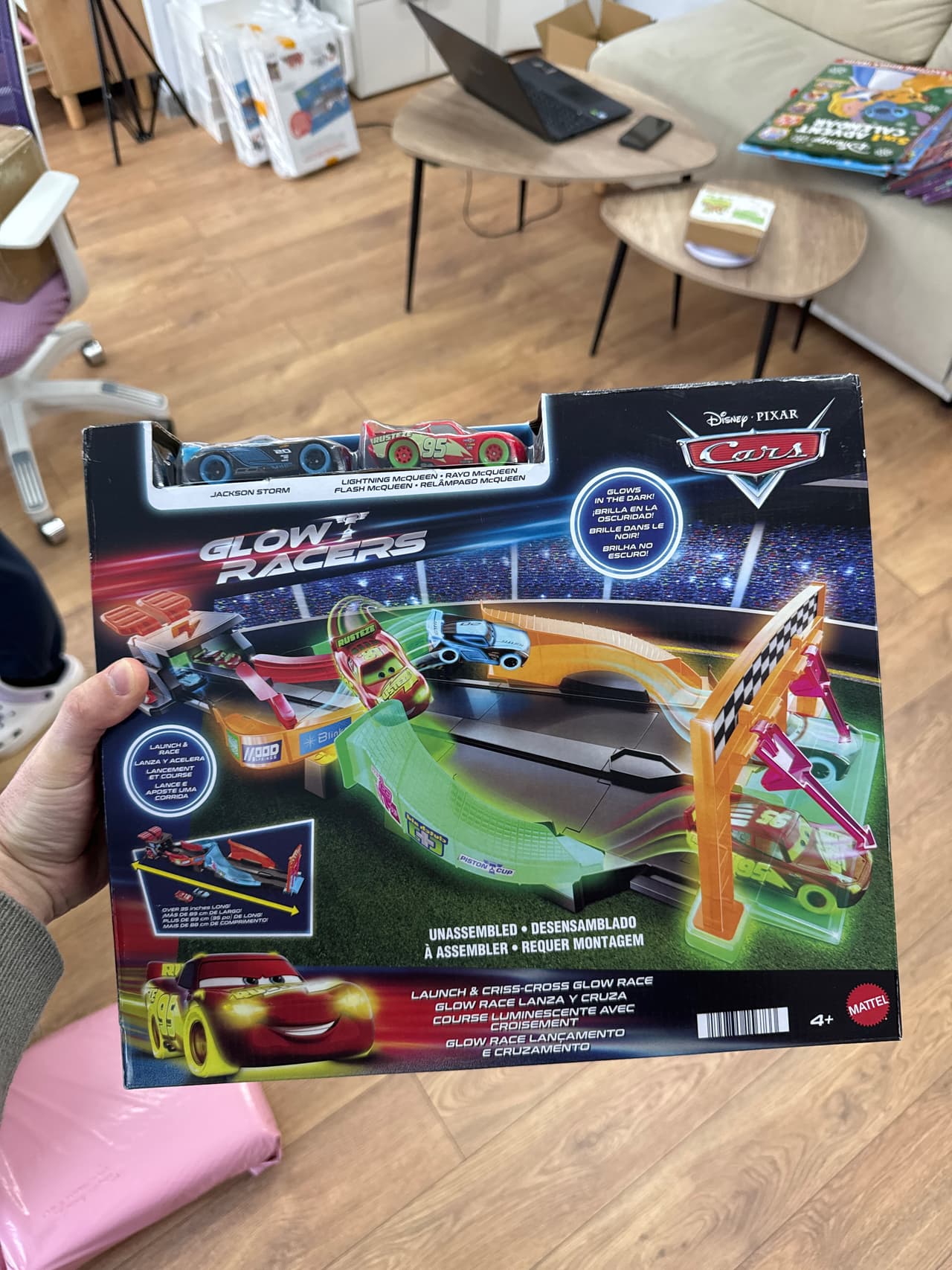 Glow Racers Track Set - Mattel Disney and Pixar Cars