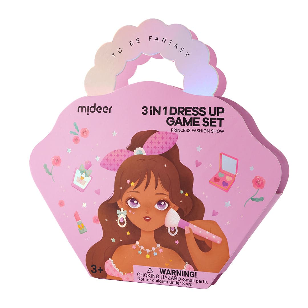 Mideer. 3-in-1 Dress Up Game Set. Princess Fashion Show