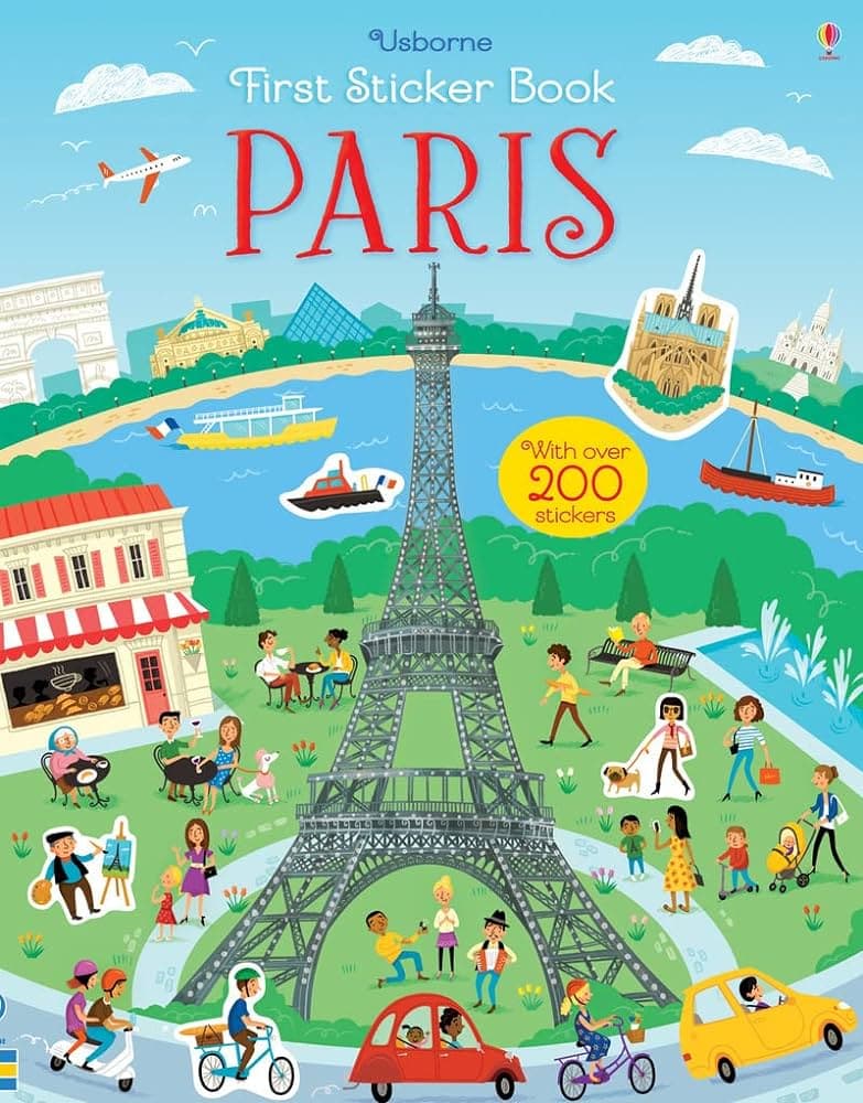 Paris - First Sticker book (Usborne)