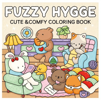 Fuzzy Hygge. Раскраски