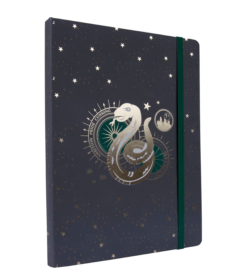 Harry potter. Slytherin grey notebook